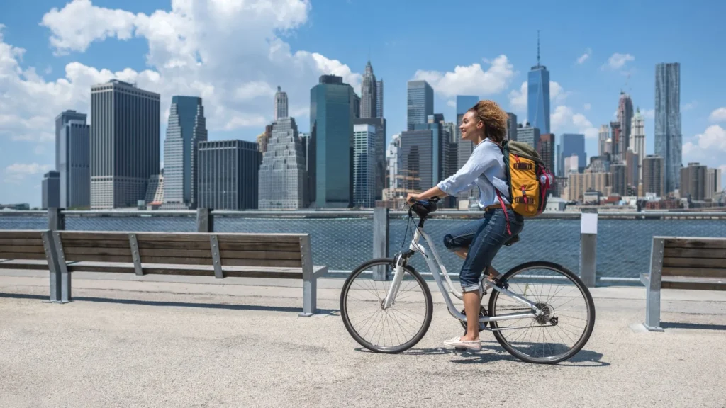 NYC biking